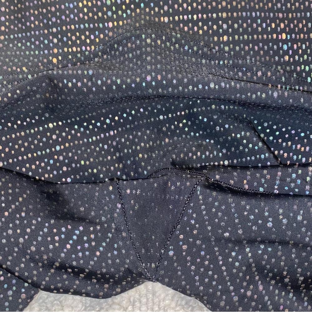 SPANX Black Iridescent Leggings - Picture 4 of 11